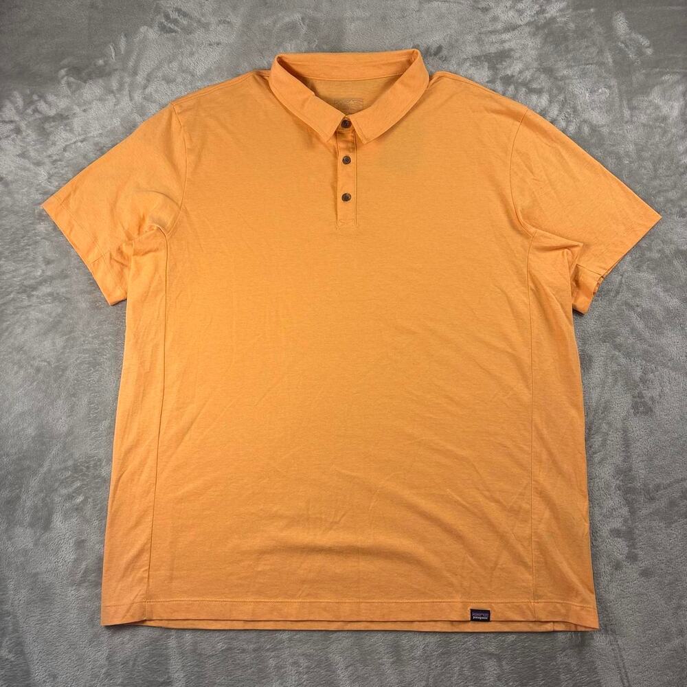 Patagonia Essential Polo Shirt Mens XXL Heirloom Peach Orange NWT 42215